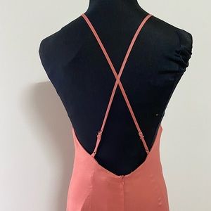 Open back summer dress